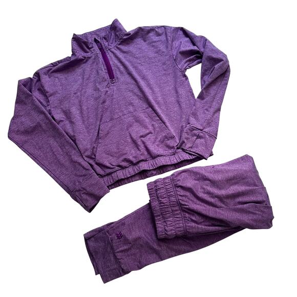 All in Motion Girls Purple Athletic Outfit - Size Medium - Picture 3 of 7